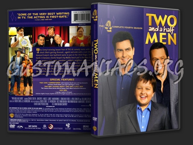 Two and a Half Men Season 4 dvd cover
