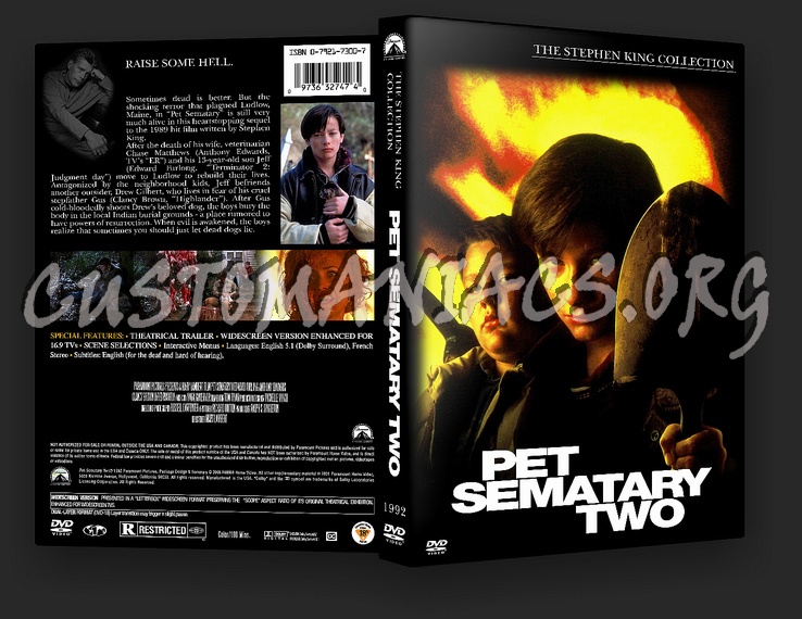 Pet Sematary Two dvd cover