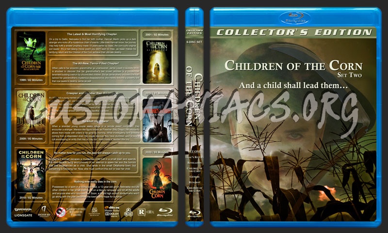 Children of The Corn Collection - Volume 2 blu-ray cover