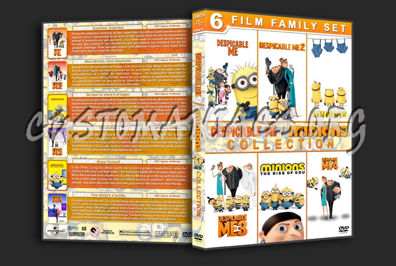 Despicable Me / Minions Collection dvd cover