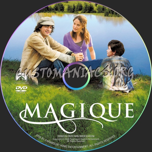 Magique dvd label