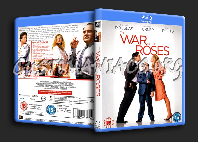 The War of the Roses blu-ray cover