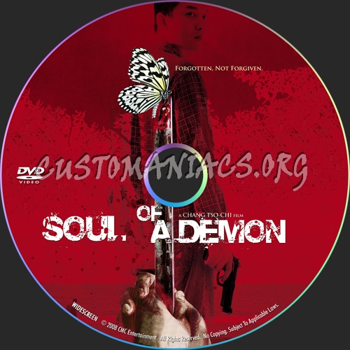 Soul Of A Demon dvd label