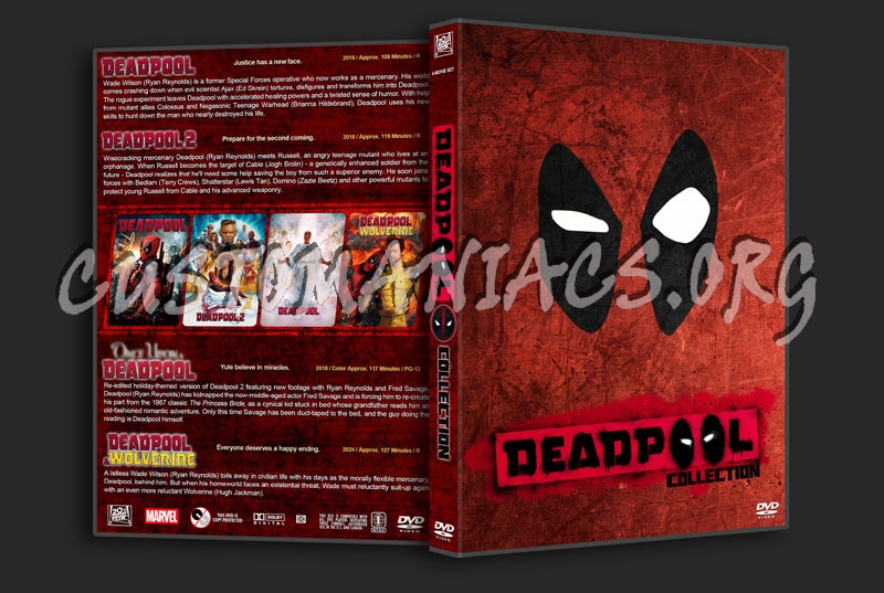 Deadpool Collection dvd cover
