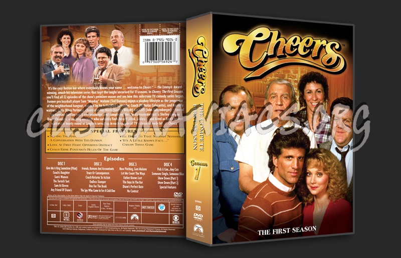 Cheers Season 1 dvd cover