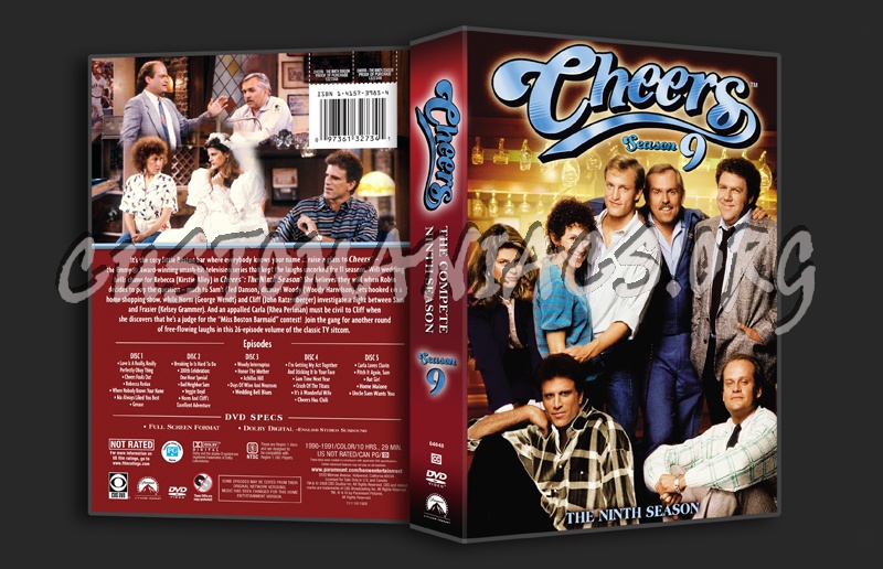 Cheers Season 9 dvd cover