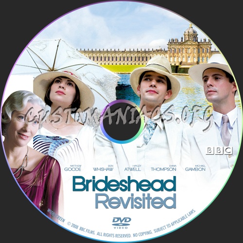 Brideshead Revisited dvd label