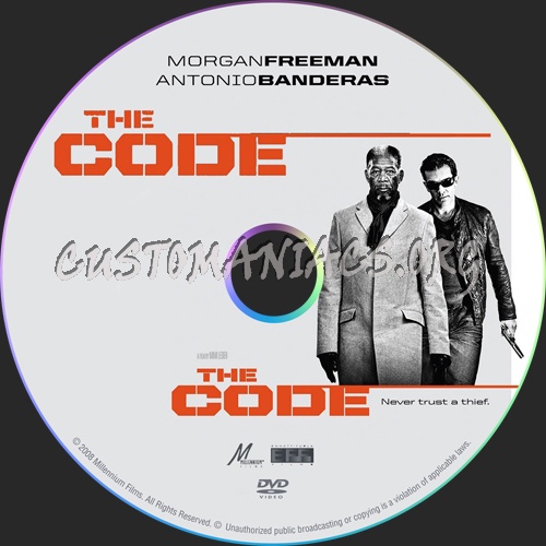 Code, The dvd label