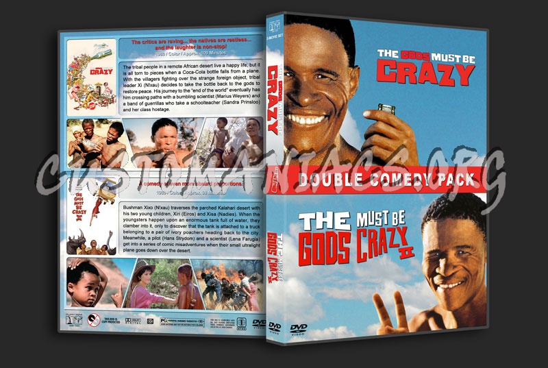The Gods Must Be Crazy Double Feature dvd cover