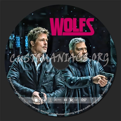Wolfs (2024) dvd label