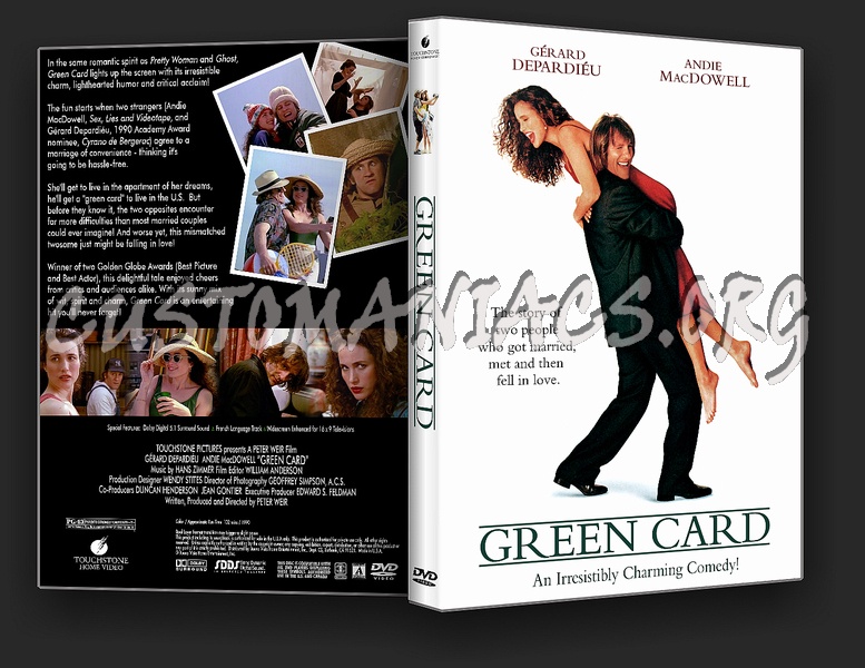 Green Card dvd cover