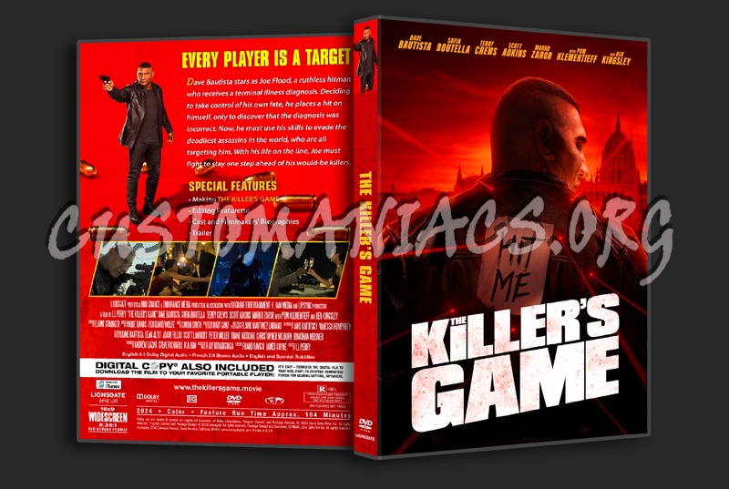 The Killer's Game dvd cover