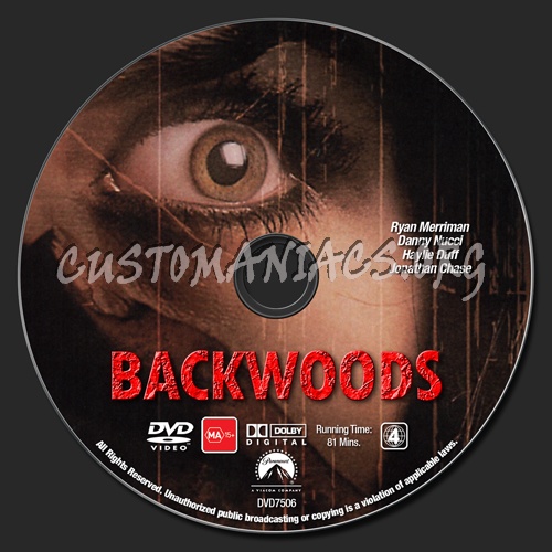 Backwoods dvd label
