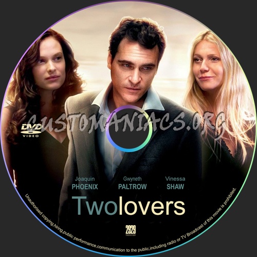 Two Lovers dvd label