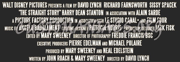 Straight Story-David Lynch 