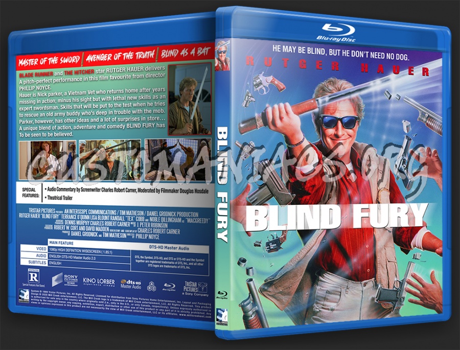 Blind Fury blu-ray cover