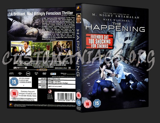 The Happening dvd cover