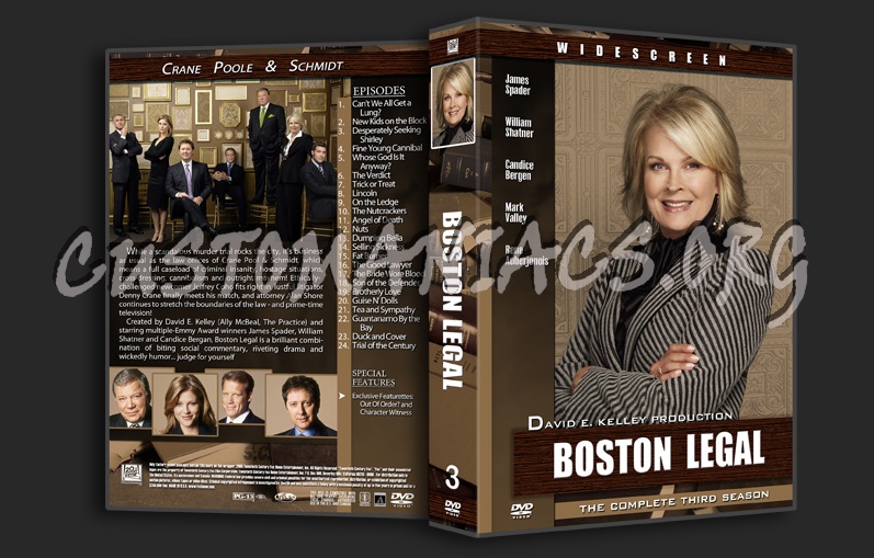 Boston Legal dvd cover