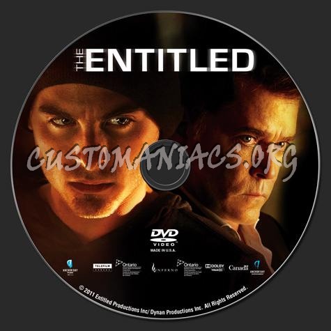 The Entitled dvd label