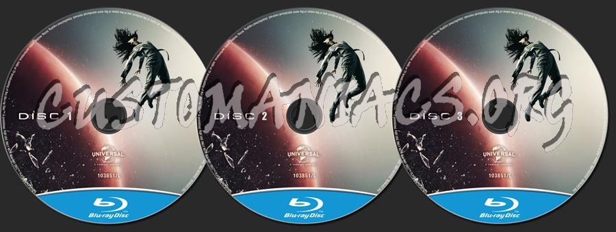 The Expanse Season 1 blu-ray label