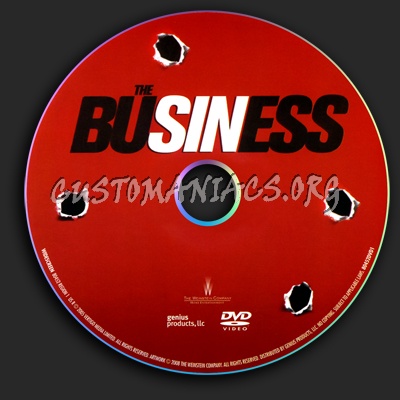 The Business dvd label