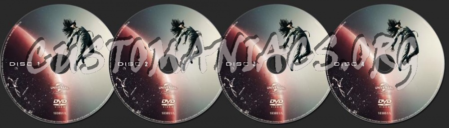 The Expanse Season 1 dvd label