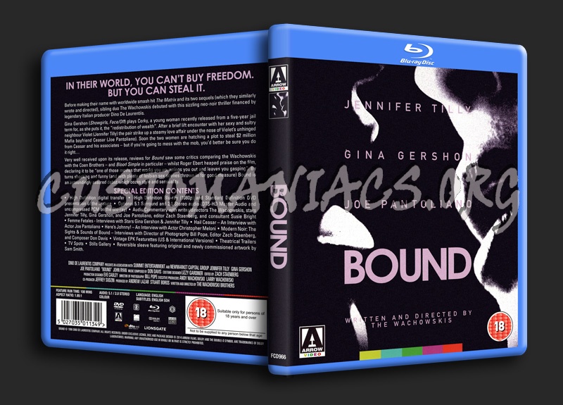 Bound blu-ray cover