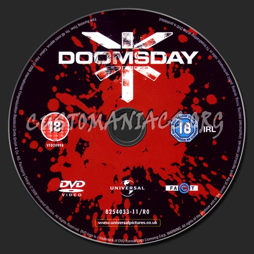 Doomsday dvd label