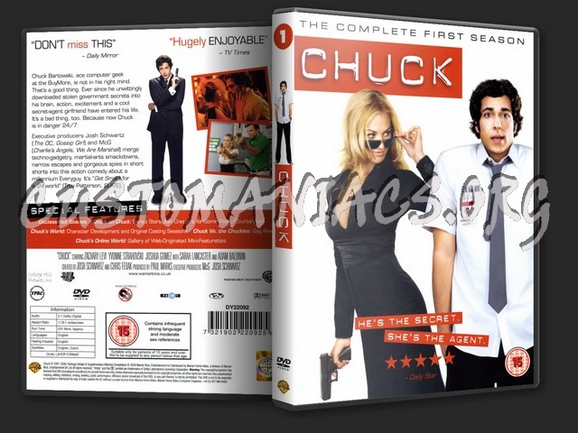 Chuck Season 1 dvd cover