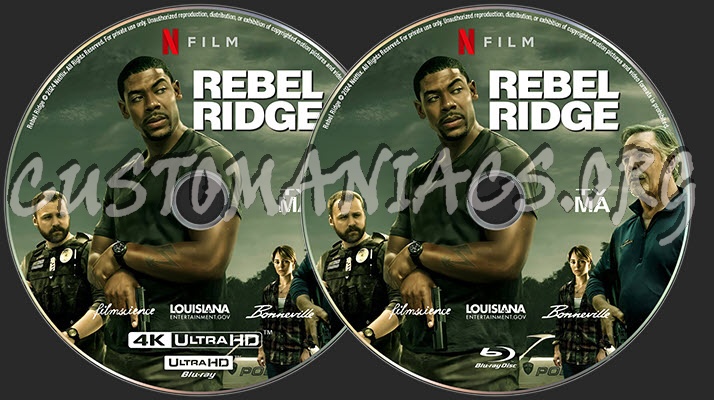 Rebel Ridge blu-ray label
