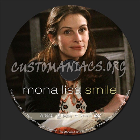 Mona Lisa Smile (2003) dvd label