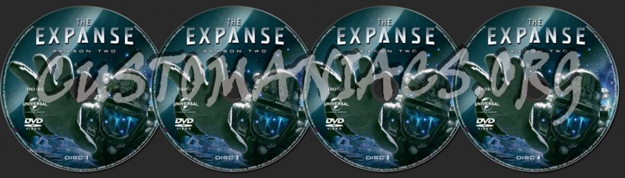 The Expanse Season 2 dvd label