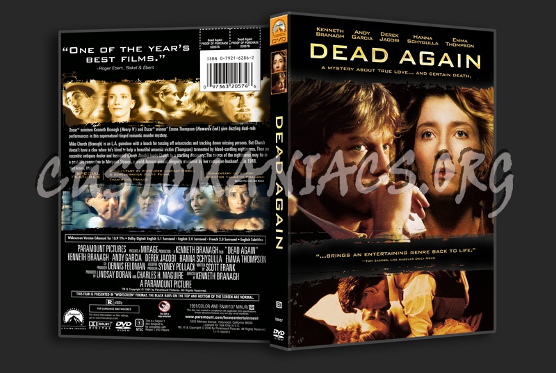 Dead Again dvd cover