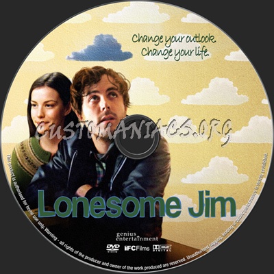 Lonesome Jim dvd label