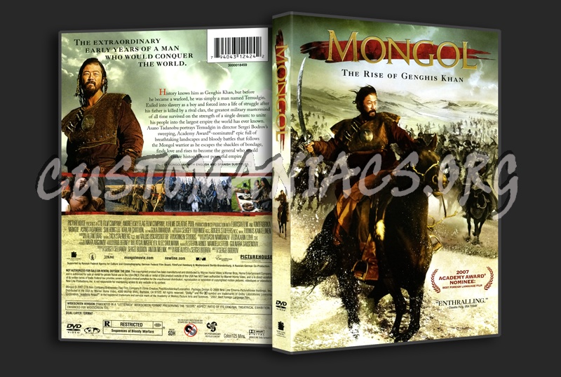 Mongol dvd cover