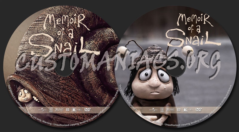 Memoir of a Snail (2024) dvd label