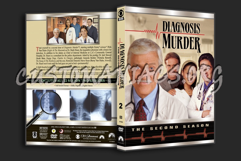 Diagnosis Murder Season 2 dvd cover