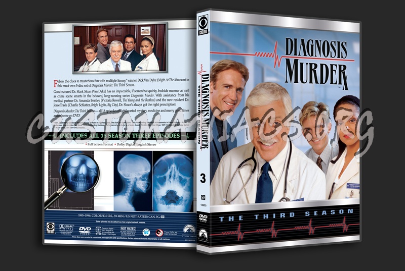Diagnosis Murder Season 3 dvd cover