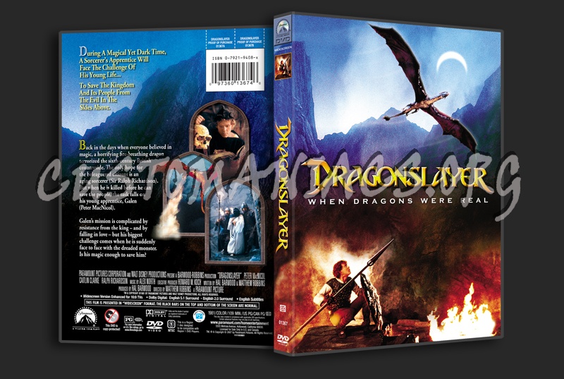Dragonslayer dvd cover