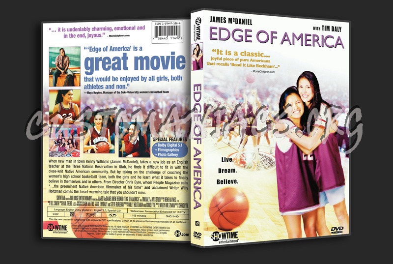 Edge of America dvd cover