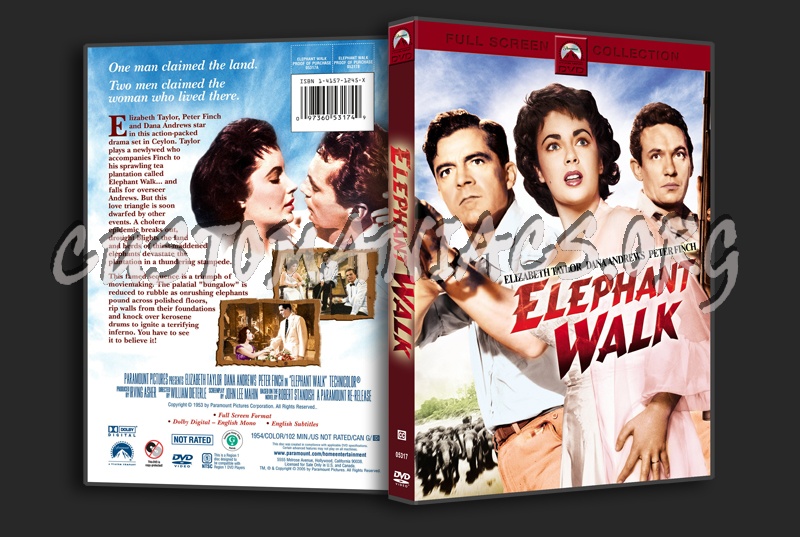 Elephant Walk dvd cover