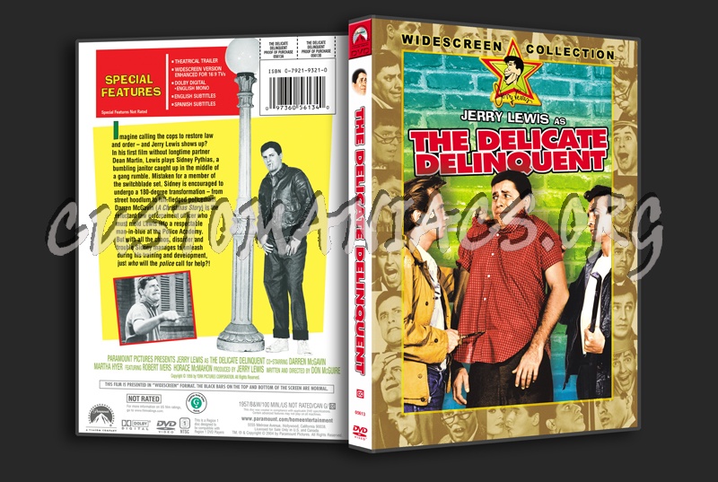 The Delicate Delinquent dvd cover