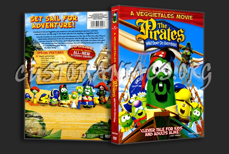 The Pirates Who Don't Do Anything: A VeggieTales Movie dvd cover