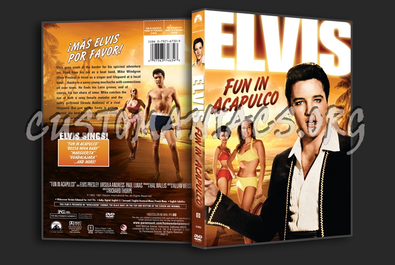 Elvis: Fun in Acapulco dvd cover