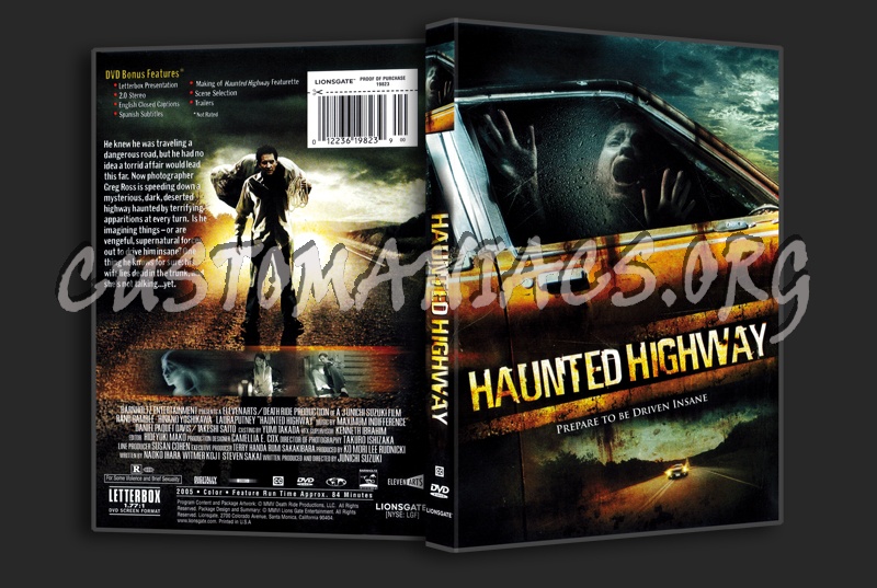 Haunted Highway dvd cover