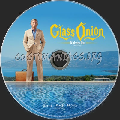 Glass Onion (2023) blu-ray label