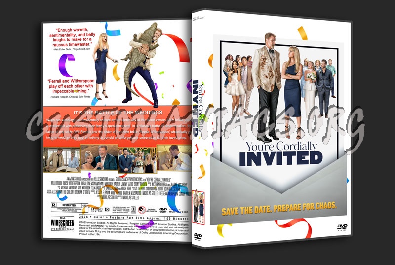 Youre Cordially Invited (2025) dvd cover