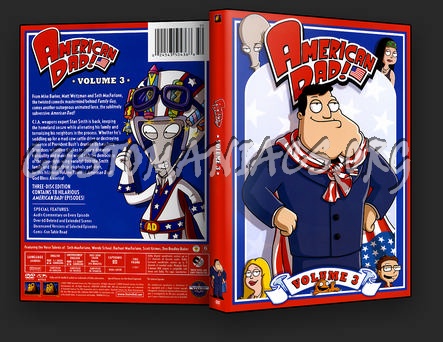 American Dad Volume 3 dvd cover