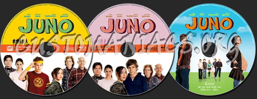 Juno (2007) blu-ray label
