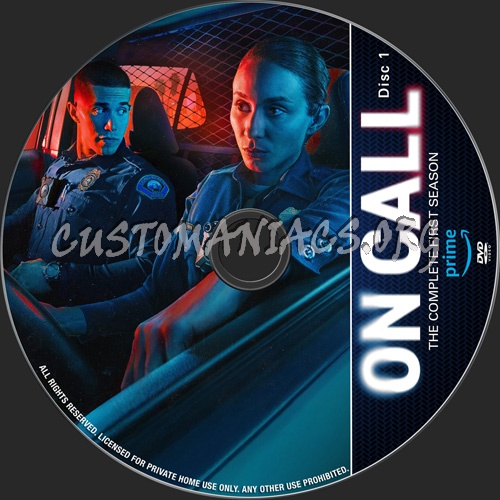 On Call Season 1 dvd label